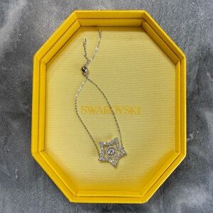 Swarovski Crystal Stella Star Silver Adjustable Bracelet